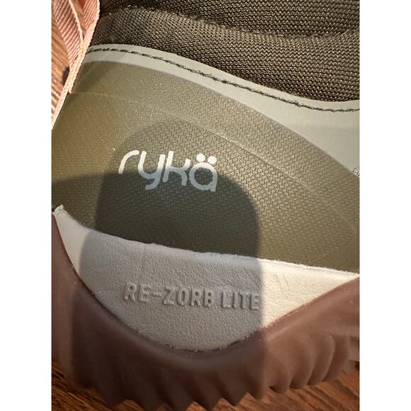 Ryka Women’s Echo Trek Waterproof Ankle Trail Shoes Green Size 8M Need Insole - Picture 11 of 12